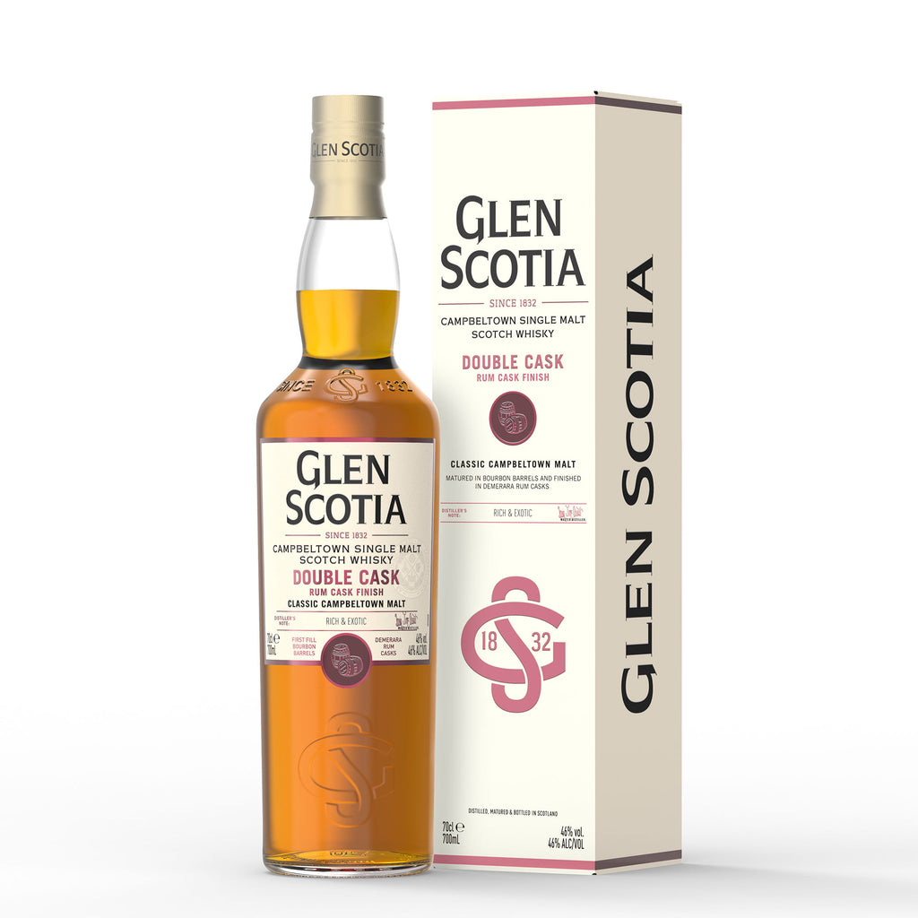 Double Cask Rum Finish Single Malt Scotch Whisky - Glen Scotia